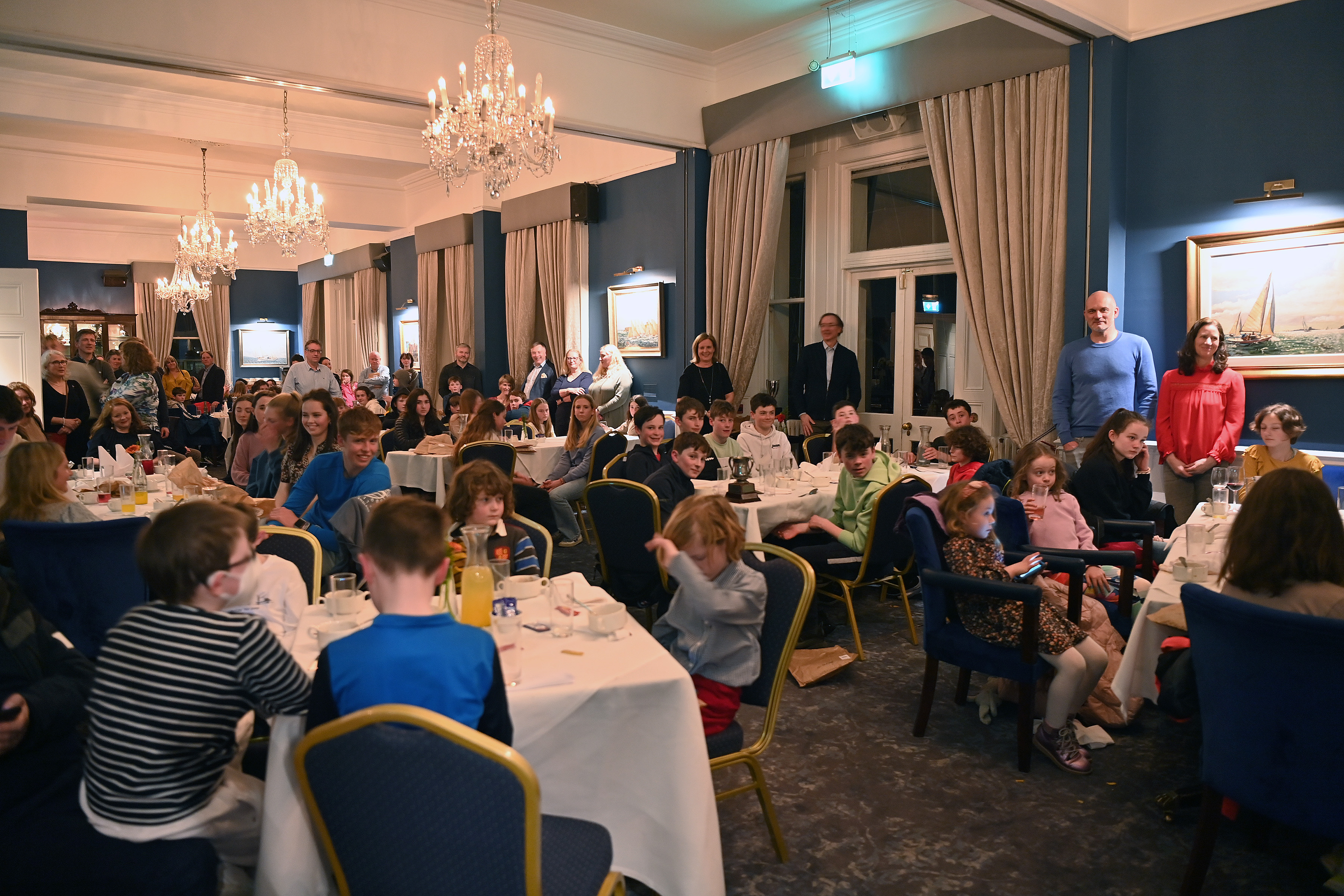 Junior Prize giving in the National Yacht Club